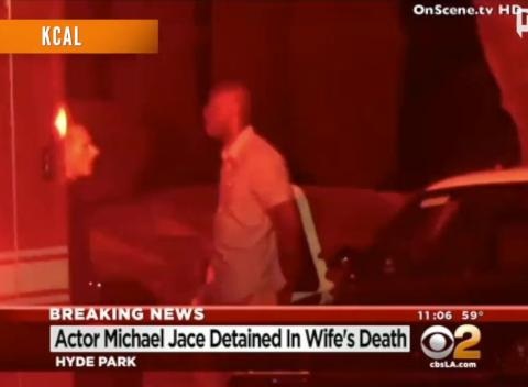 jace michael wife questioned actor death april detained questioning angeles police monday los night